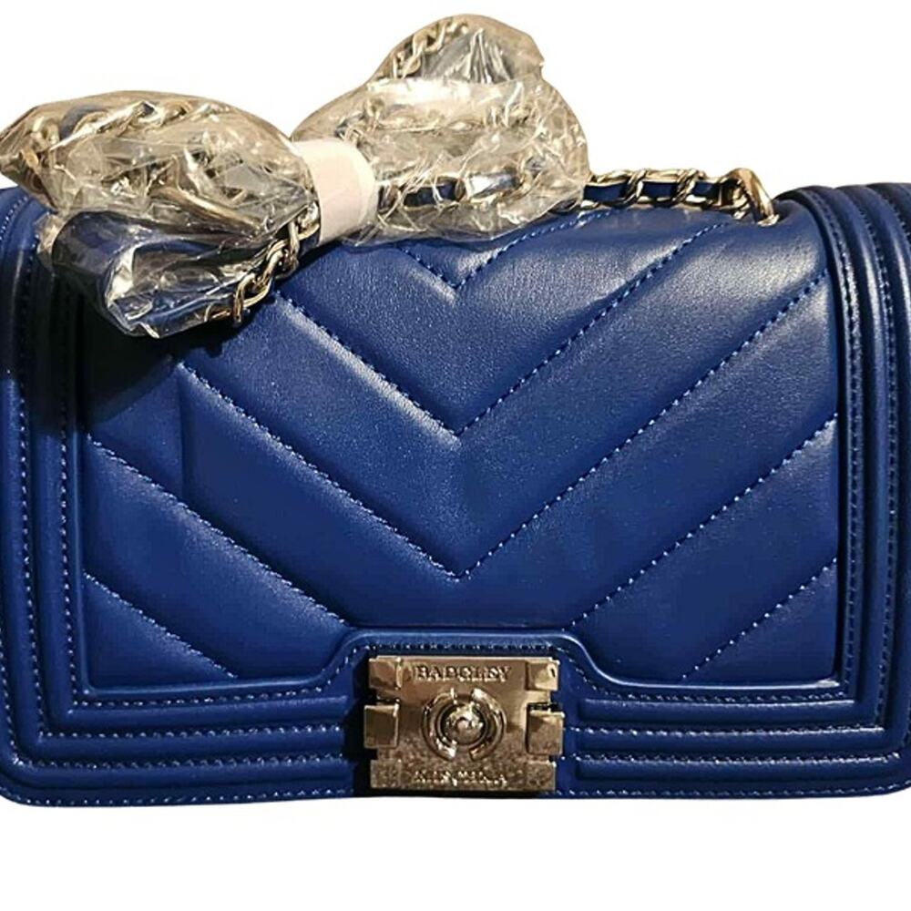 BADGLEY MISCHKA Quilted Vegan Leather Handbag – NWT